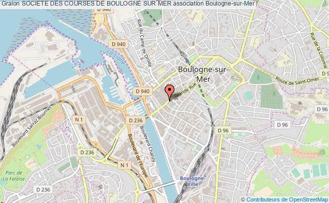 plan association Societe Des Courses De Boulogne Sur Mer Boulogne-sur-Mer