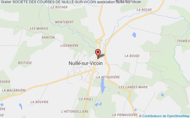 plan association Societe Des Courses De Nuille-sur-vicoin Nuillé-sur-Vicoin