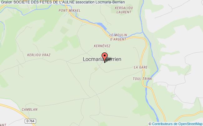 plan association Societe Des Fetes De L'aulne Locmaria-Berrien