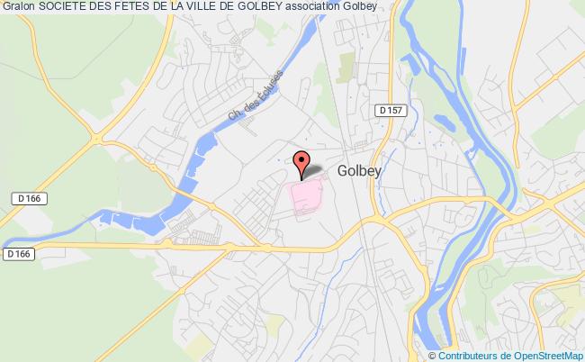 plan association Societe Des Fetes De La Ville De Golbey Golbey