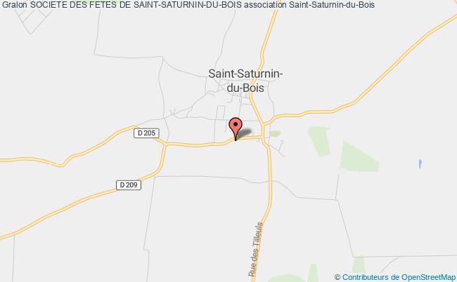 plan association Societe Des Fetes De Saint-saturnin-du-bois Saint-Saturnin-du-Bois