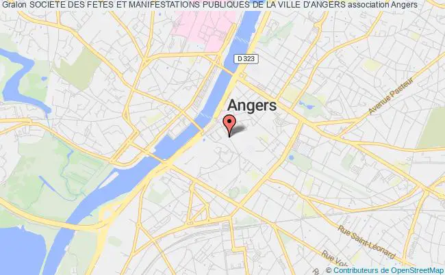 plan association Societe Des Fetes Et Manifestations Publiques De La Ville D'angers Angers