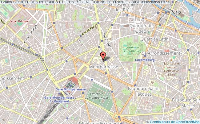 SOCIETE DES INTERNES ET JEUNES GENETICIENS DE FRANCE - SIGF