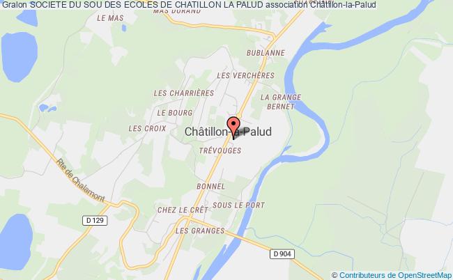 plan association Societe Du Sou Des Ecoles De Chatillon La Palud Châtillon-la-Palud