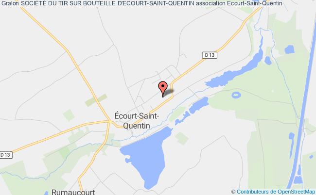 plan association SociÉtÉ Du Tir Sur Bouteille D'ecourt-saint-quentin Écourt-Saint-Quentin