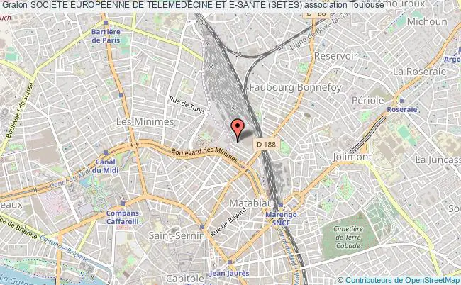 plan association Societe Europeenne De Telemedecine Et E-sante (setes) Toulouse