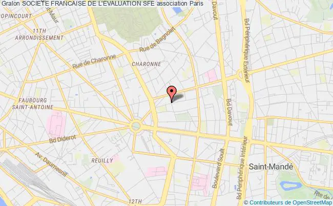plan association Societe Francaise De L'evaluation Sfe Paris