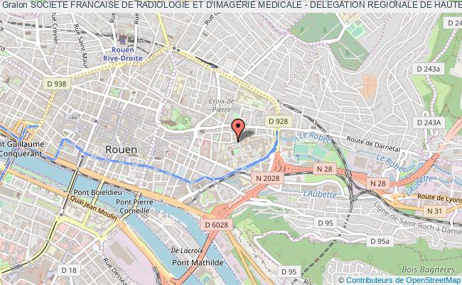 plan association Societe Francaise De Radiologie Et D'imagerie Medicale - Delegation Regionale De Haute-normandie (sfrhn) Rouen