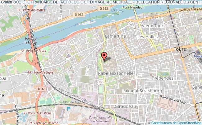 plan association Societe Francaise De Radiologie Et D'imagerie Medicale - Delegation Regionale Du Centre Tours