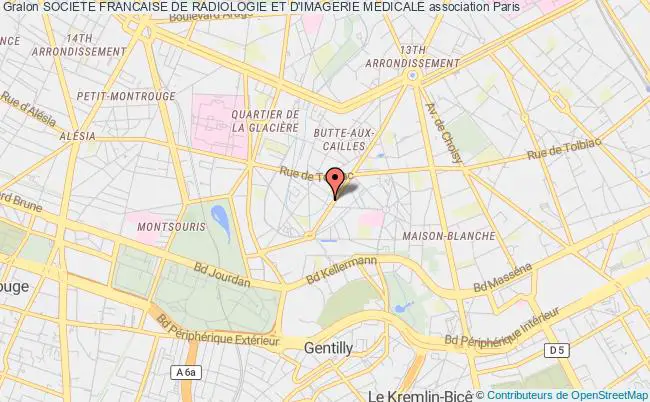 plan association Societe Francaise De Radiologie Et D'imagerie Medicale Paris