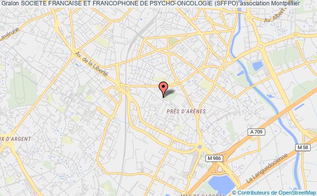 plan association Societe Francaise Et Francophone De Psycho-oncologie (sffpo) Montpellier