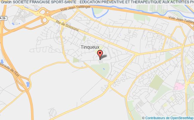 SOCIETE FRANCAISE SPORT-SANTE : EDUCATION PREVENTIVE ET THERAPEUTIQUE AUX ACTIVITES PHYSIQUES ET SPORTIVES (SFSS)