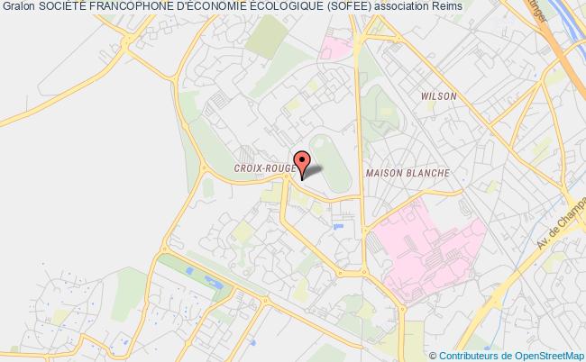 plan association SociÉtÉ Francophone D'Économie Écologique (sofee) Reims