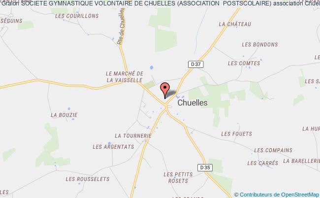 plan association Societe Gymnastique Volontaire De Chuelles (association  Postscolaire) Chuelles