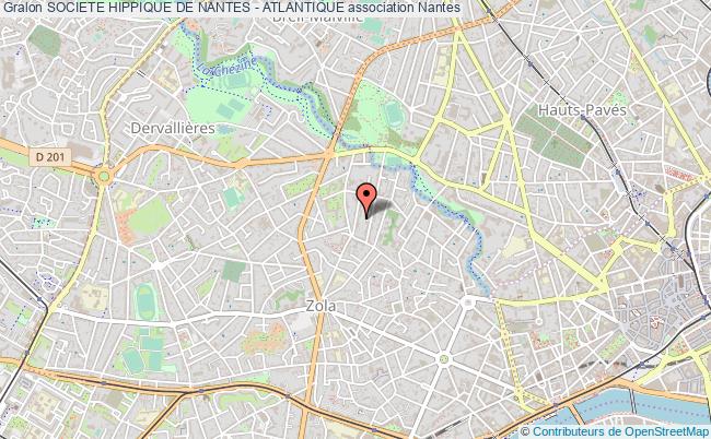 plan association Societe Hippique De Nantes - Atlantique Nantes