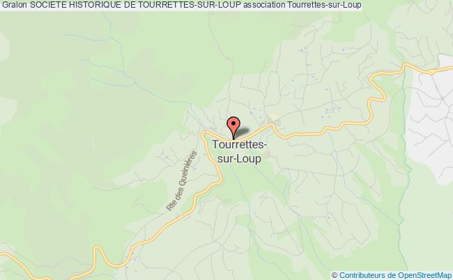 plan association Societe Historique De Tourrettes-sur-loup Tourrettes-sur-Loup