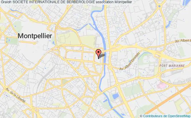 plan association Societe Internationale De Berberologie Montpellier