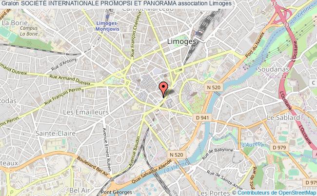 plan association SociÉtÉ Internationale Promopsi Et Panorama Limoges