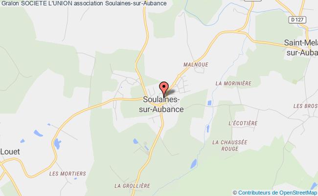 plan association Societe L'union Soulaines-sur-Aubance