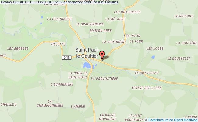 plan association Societe Le Fond De L'air Saint-Paul-le-Gaultier