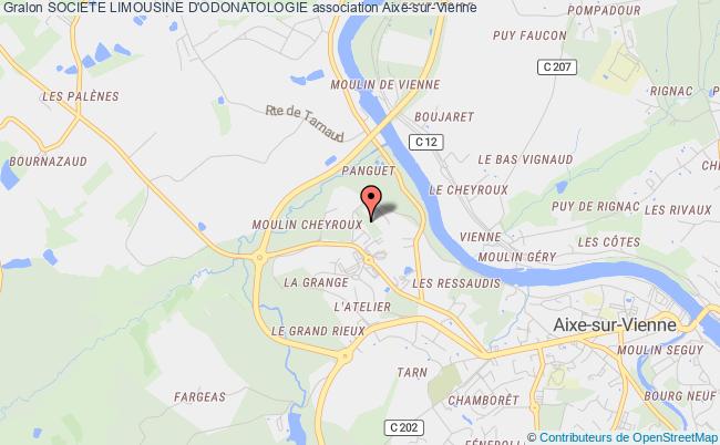 plan association Societe Limousine D'odonatologie Aixe-sur-Vienne