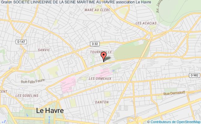 plan association Societe Linneenne De La Seine Maritime Au Havre Le Havre