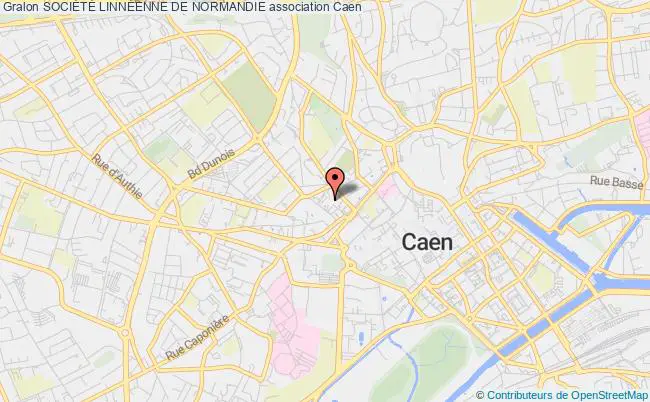 plan association SociÉtÉ LinnÉenne De Normandie Caen