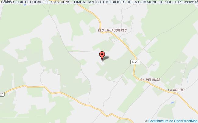 plan association Societe Locale Des Anciens Combattants Et Mobilises De La Commune De Soulitre Soulitré