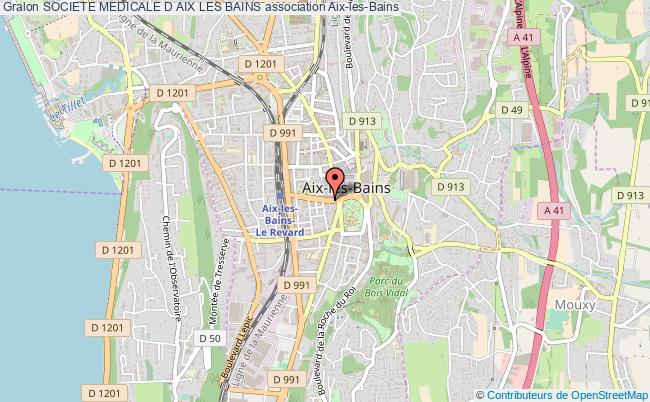 plan association Societe Medicale D Aix Les Bains Aix-les-Bains