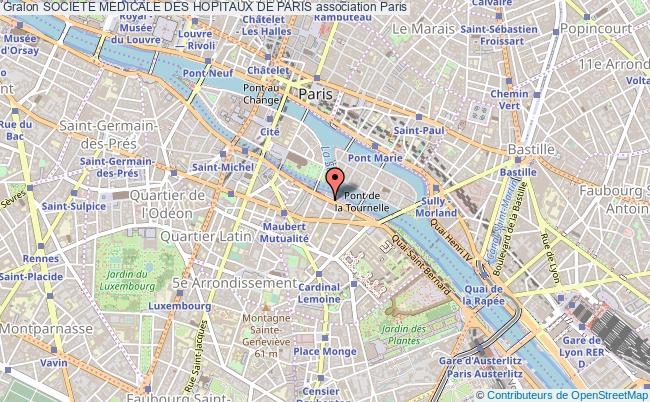 plan association Societe Medicale Des Hopitaux De Paris Paris