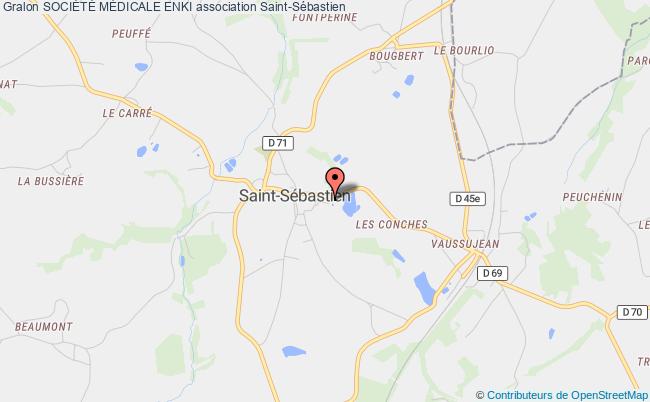 plan association SociÉtÉ MÉdicale Enki Saint-Sébastien