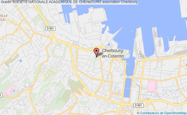 plan association Societe Nationale Academique De Cherbourg Cherbourg-Octeville