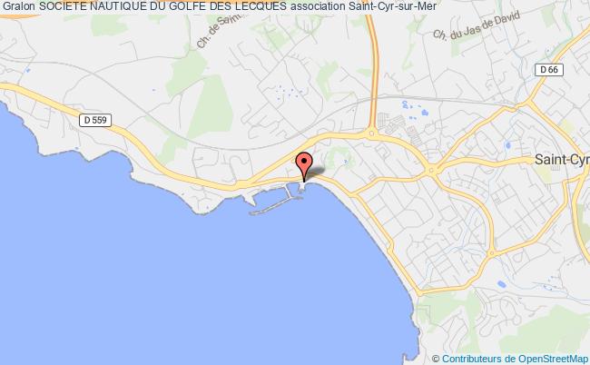 plan association Societe Nautique Du Golfe Des Lecques Saint-Cyr-sur-Mer