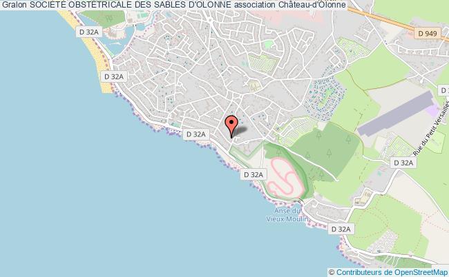 plan association SociÉtÉ ObstÉtricale Des Sables D'olonne Château-d'Olonne