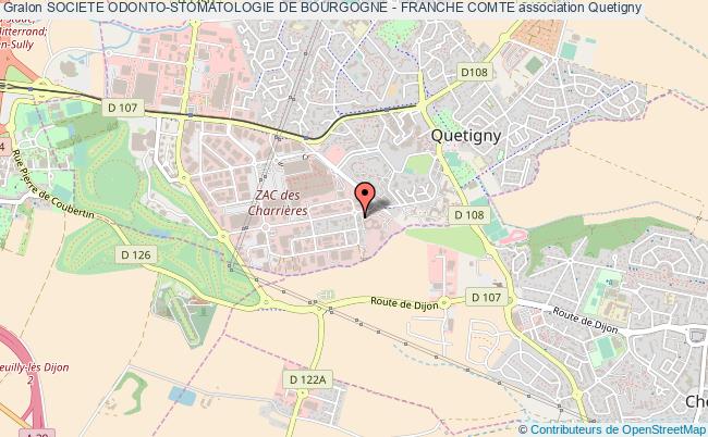 plan association Societe Odonto-stomatologie De Bourgogne - Franche Comte Quetigny