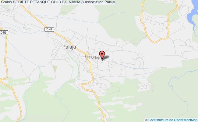 plan association Societe Petanque Club Palajanais Palaja