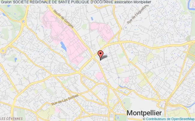 plan association Societe Regionale De Sante Publique D'occitanie Montpellier