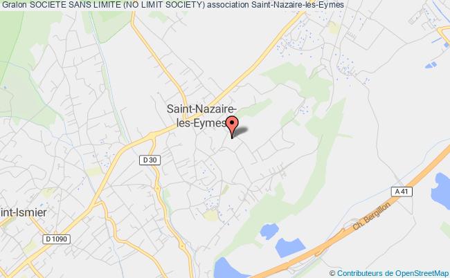 plan association Societe Sans Limite (no Limit Society) Saint-Nazaire-les-Eymes