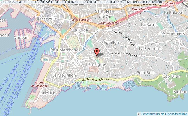 plan association Societe Toulonnaise De Patronage Contre Le Danger Moral Toulon