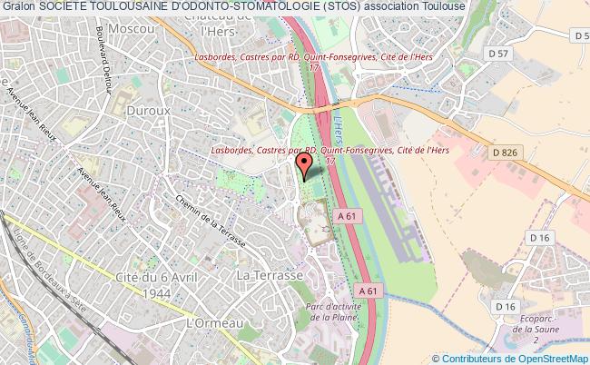 plan association Societe Toulousaine D'odonto-stomatologie (stos) Toulouse
