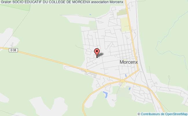 plan association Socio Educatif Du College De Morcenx Morcenx