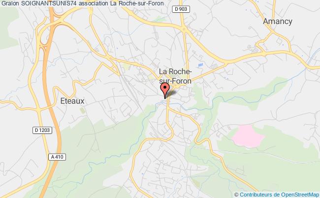 plan association Soignantsunis74 La Roche-sur-Foron