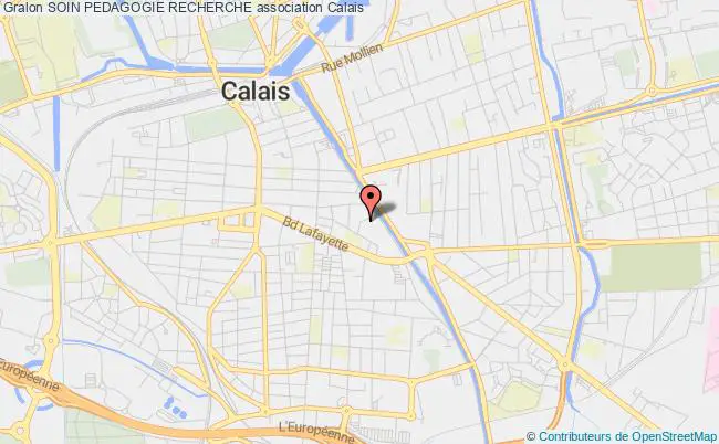 plan association Soin Pedagogie Recherche Calais