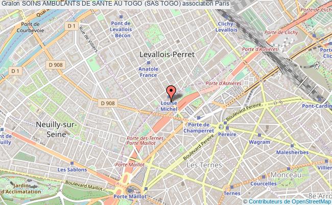 plan association Soins Ambulants De Sante Au Togo (sas Togo) Paris 17e
