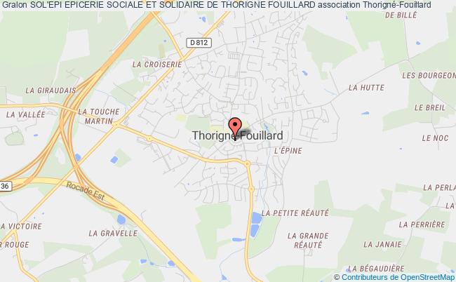 plan association Sol'epi Epicerie Sociale Et Solidaire De Thorigne Fouillard Thorigné-Fouillard