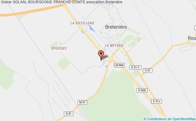 plan association Solaal Bourgogne Franche-comte Bretenière