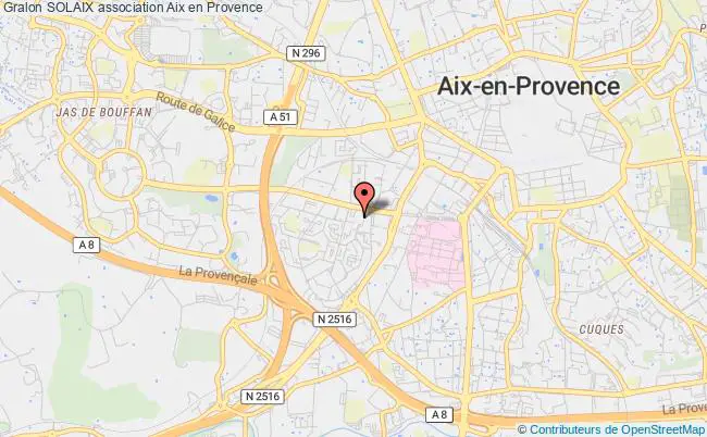 plan association Solaix Aix-en-Provence