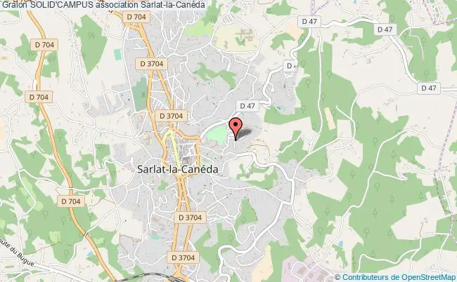 plan association Solid'campus Sarlat-la-Canéda
