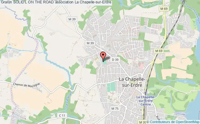 plan association Solid'l On The Road la    Chapelle-sur-Erdre