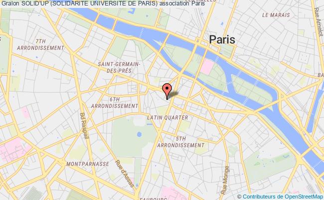 plan association Solid'up (solidarite Universite De Paris) Paris